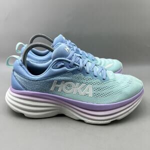 Hoka One One Blue and Purple Athletic Shoes